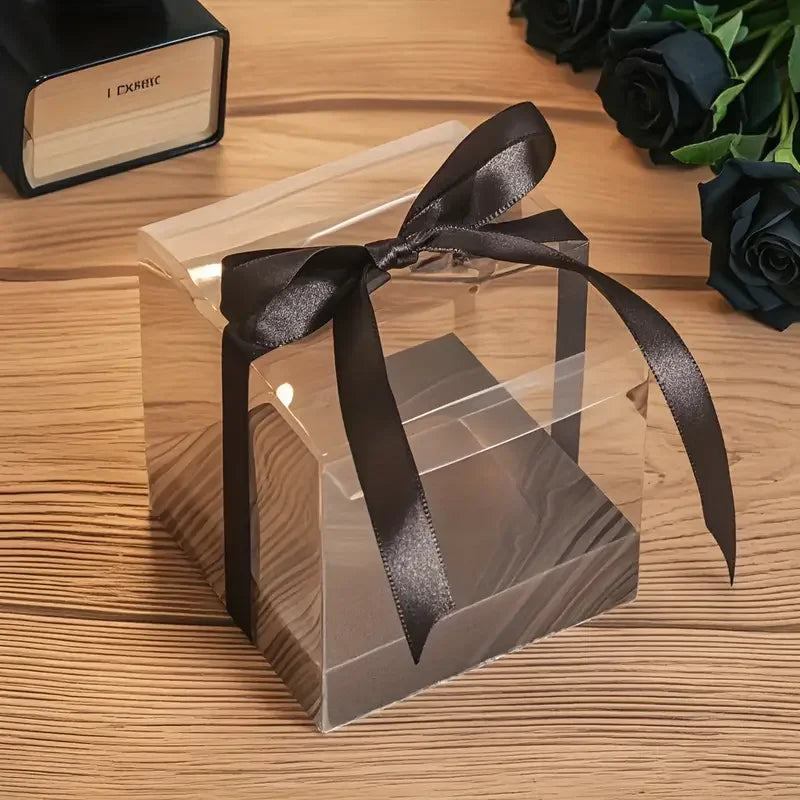 Boîtes cadeaux invités transparentes – vue 2