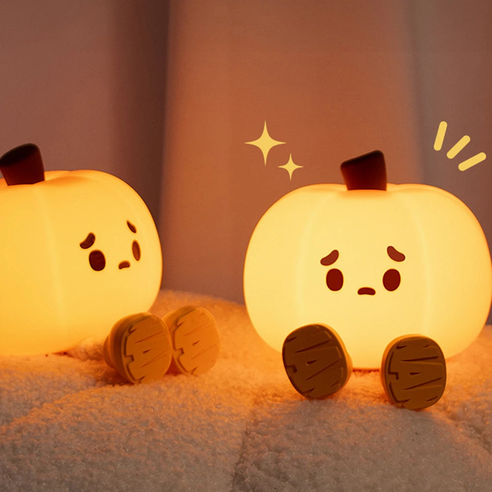 Veilleuse Citrouille Lumineuse – photo produit 5