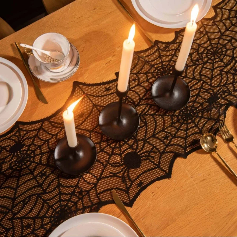 Chemin de Table Dentelle Toile d'Araignée – photo produit 4