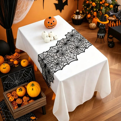Chemin de Table Dentelle Toile d'Araignée – photo produit 3