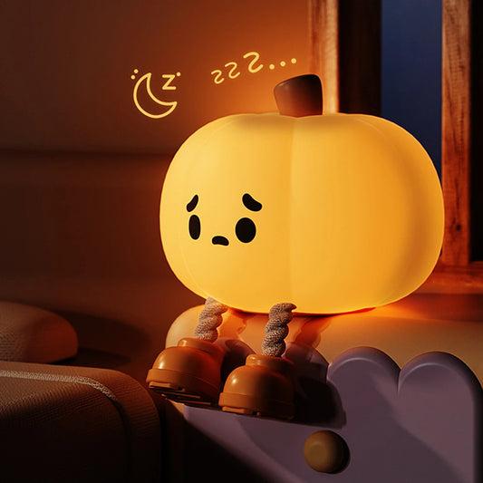 Veilleuse Citrouille Lumineuse – photo produit 1