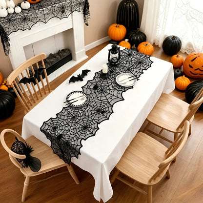 Chemin de Table Dentelle Toile d'Araignée – photo produit 5