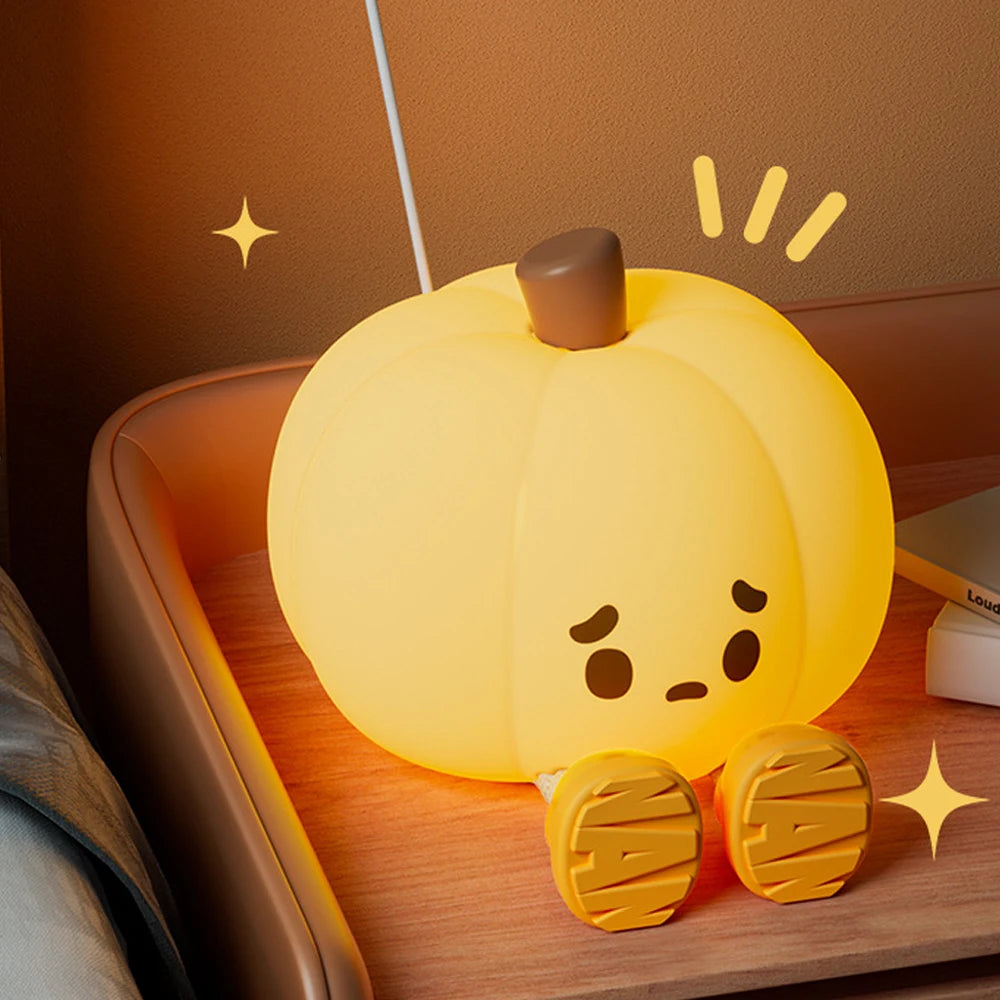 Veilleuse Citrouille Lumineuse – photo produit 4